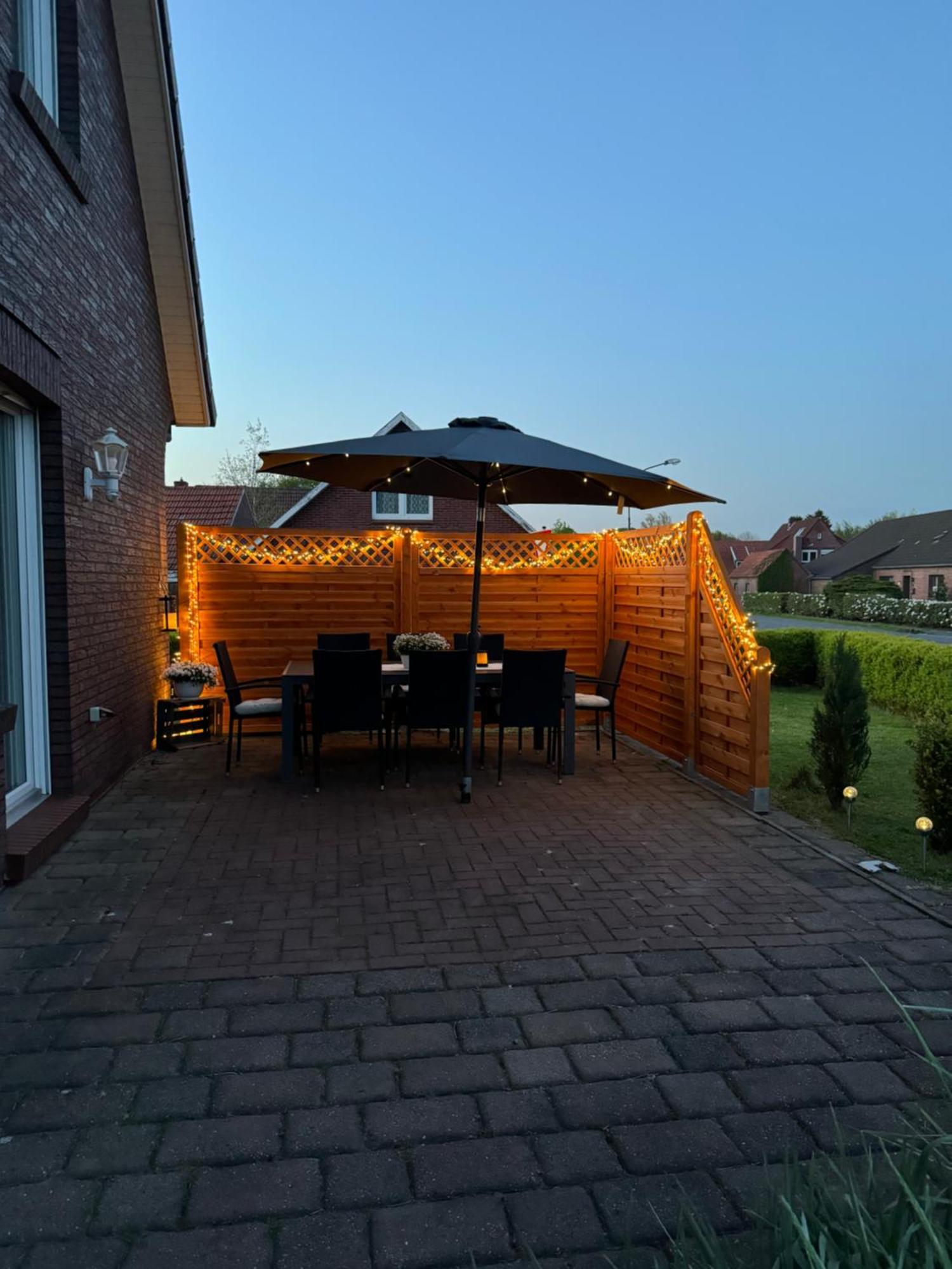 Ferienhaus Meinke Burhafer Feldstrich Exteriér fotografie